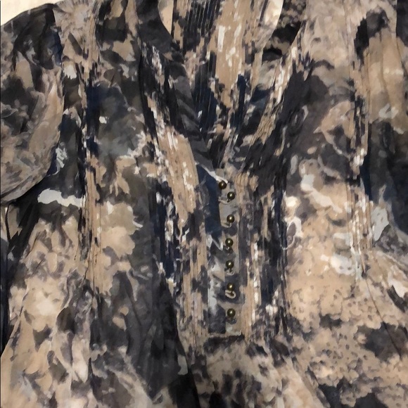 Work blouse with buttons - Picture 2 of 2